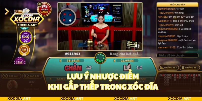 Lưu ý một vài hạn chế của phương pháp gấp thếp xóc đĩa