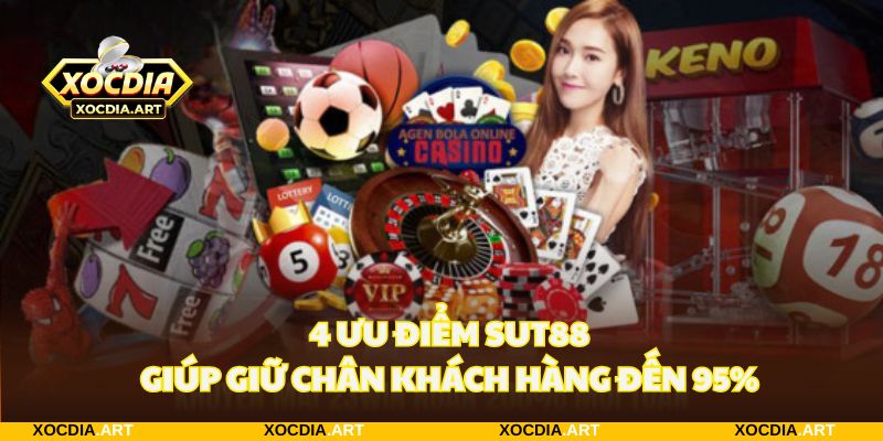 Nhà cái làm nên tên tuổi hiện tại nhờ vào 4 ưu điểm mạnh mẽ