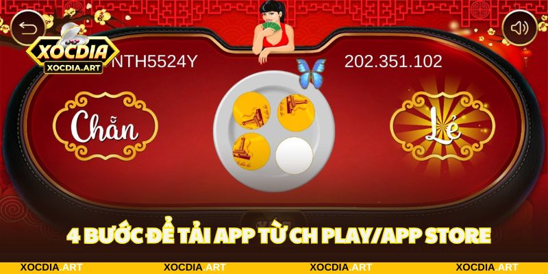 Chỉ với 4 bước để download game xóc đĩa yêu thích về điện thoại