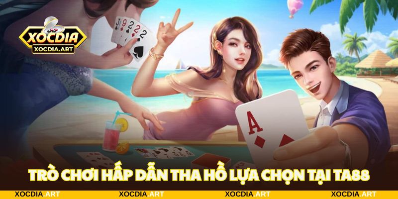 Kho trò chơi hấp dẫn khi trải nghiệm tại đây
