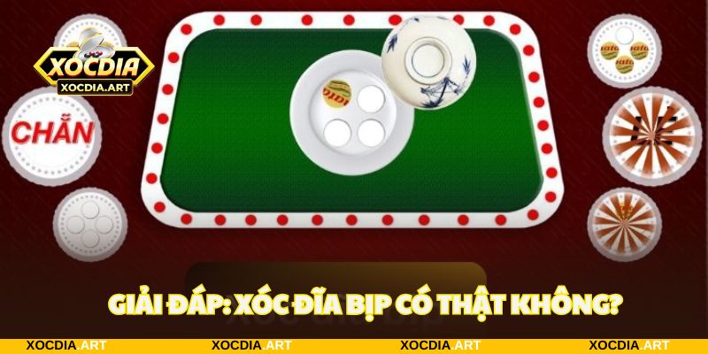 Xóc đĩa bịp có thật không đã được giải đáp rõ ràng